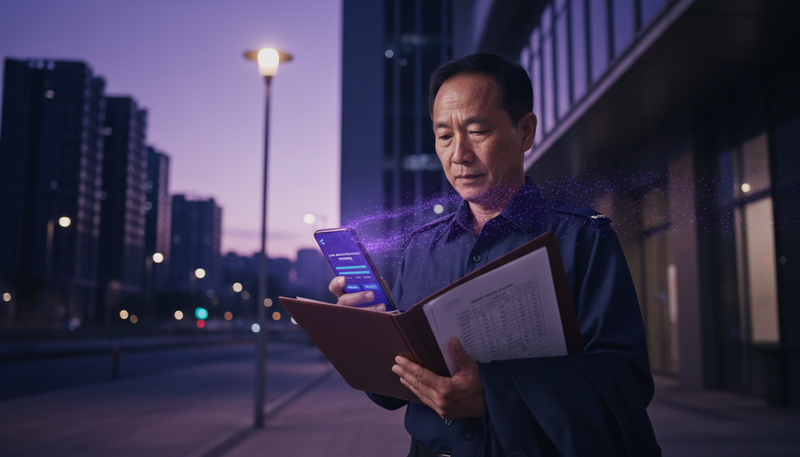 如果你是一位夜更保安員，你就能申請網貸